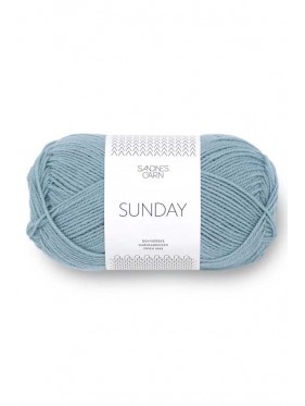 Sandnes Garn Sunday - 6501 Ice Blue