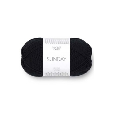 Sandnes Garn Sunday - 1099 Black