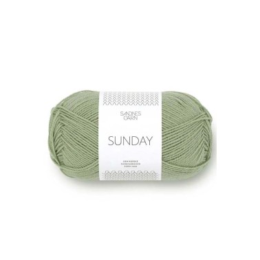 Sandnes Garn Sunday - 8521 Dusty Light Green
