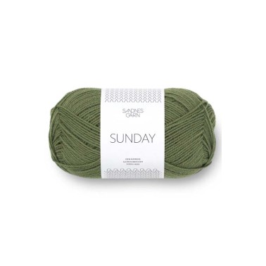 Sandnes Garn Sunday - 9062 Olive Green
