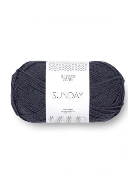 Sandnes Garn Sunday - 6581 Dark Blue Grey