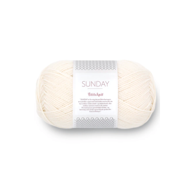 Sandnes Garn Sunday 1012 Petite Knit Cream