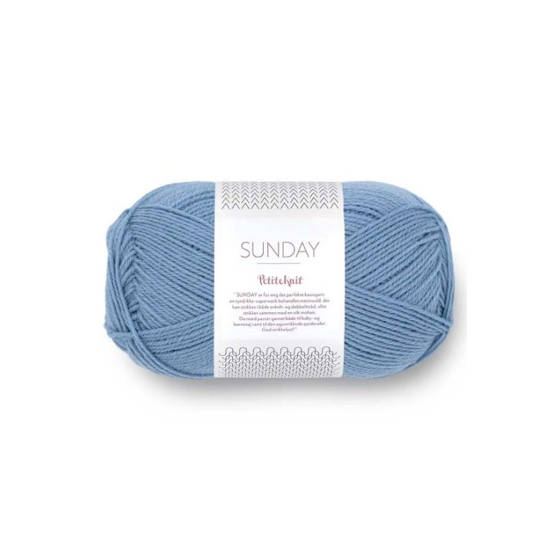 Sandnes Garn Sunday - 6043 Heaven Petite Knit