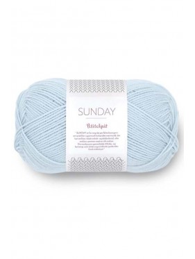 Sandnes Garn Sunday - 6012 Light Blue Blue Petite Knit