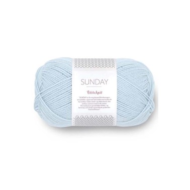 Sandnes Garn Sunday - 6012  Light Blue Petite Knit Discontinued