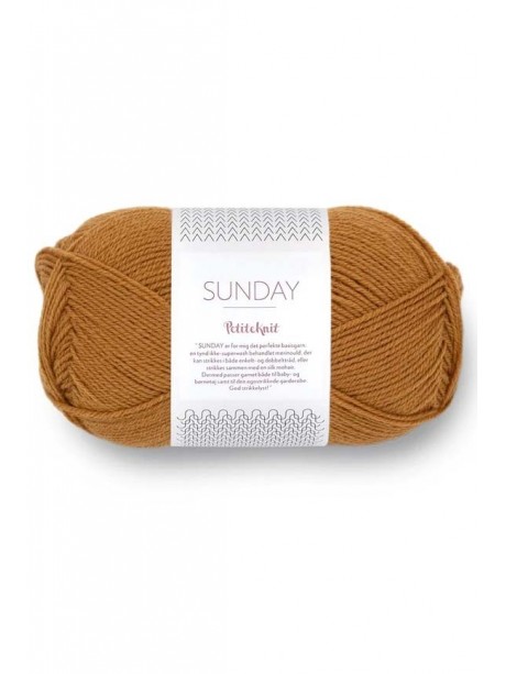 Sandnes Garn Sunday - 2345 Petite Knit Caramel