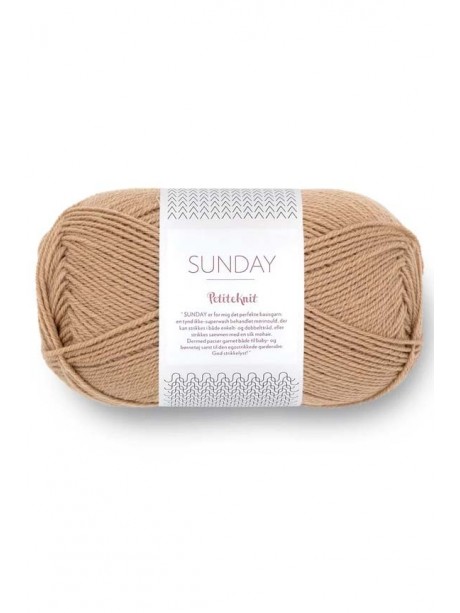 Sandnes Garn Sunday - 2542 Petite Knit Camel