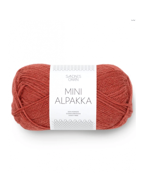 Sandnes Garn Mini Alpakka - 4035 Terracotta