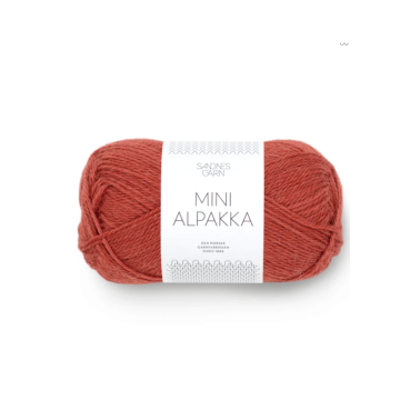 Sandnes Garn Mini Alpakka - 4035 Terracotta Discontinued