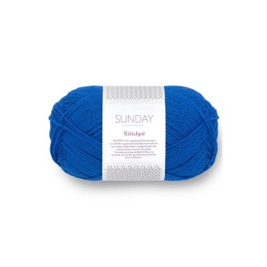 Sandnes Garn Sunday 6046 Jolly Blue Petite Knit