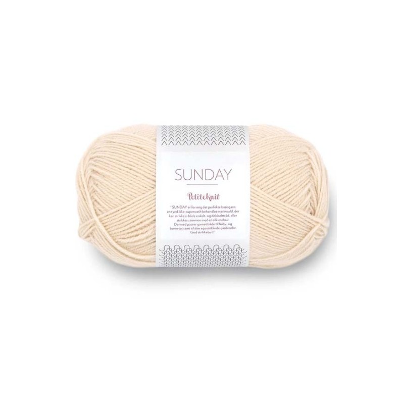 Sandnes Garn Sunday 2511 Petite Knit Almond