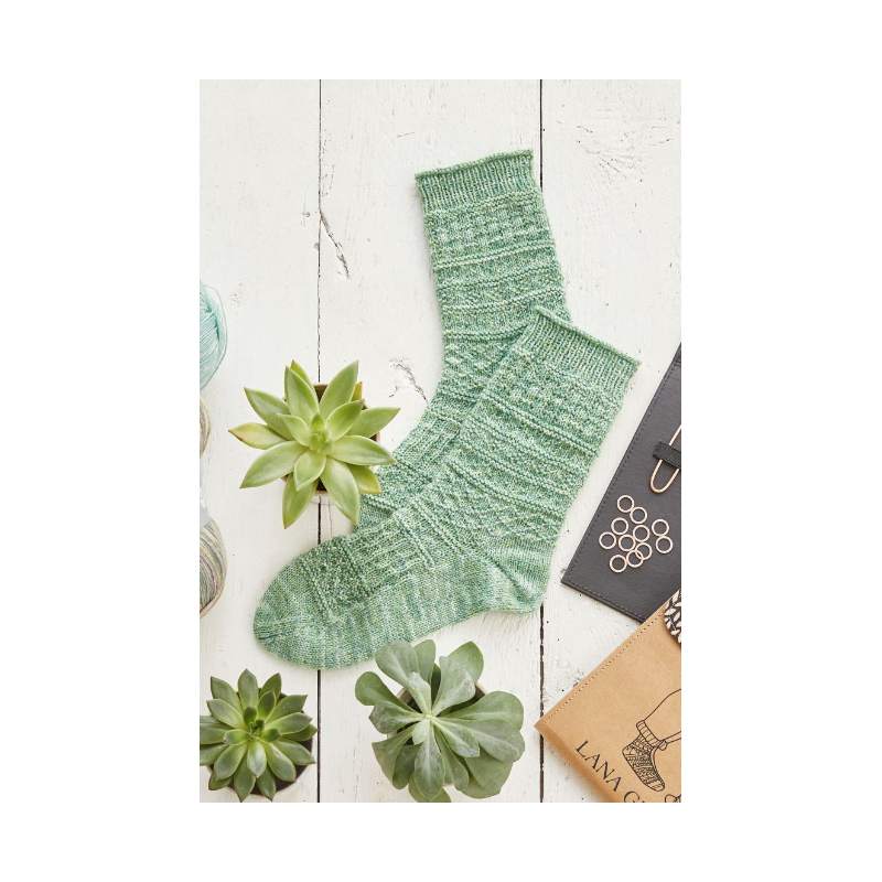 Lana Grossa  Meilenweit Socktober Farbe 4324