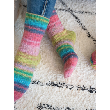 Lana Grossa  Meilenweit Socktober Farbe 4329 by Tanja Steinbach LIMITED EDITION