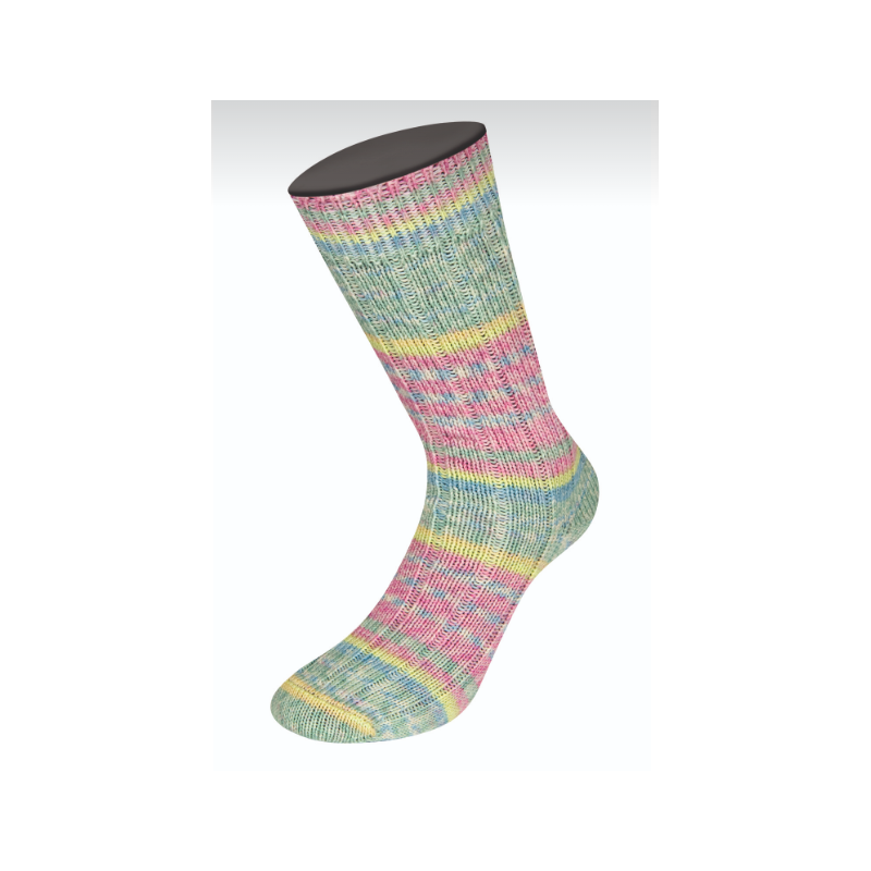 Lana Grossa  Meilenweit Socktober Farbe 4327 by Tanja Steinbach LIMITED EDITION