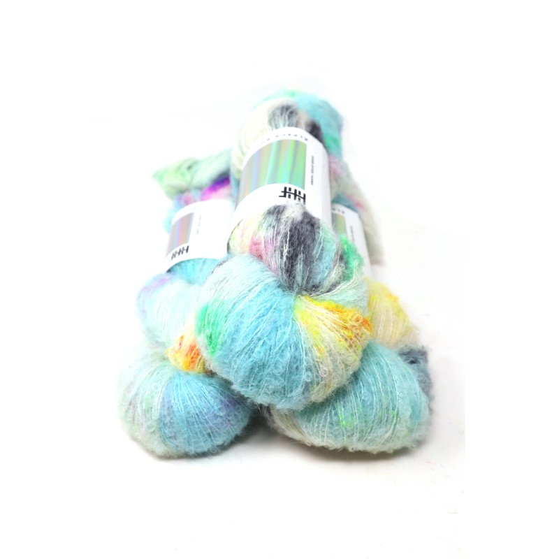 HHF Hedgehog Alpaca Boucle - Beach Bunny