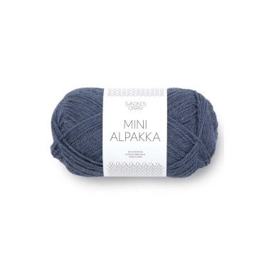Sandnes Garn Mini Alpakka - 6064 Blueberry Blue