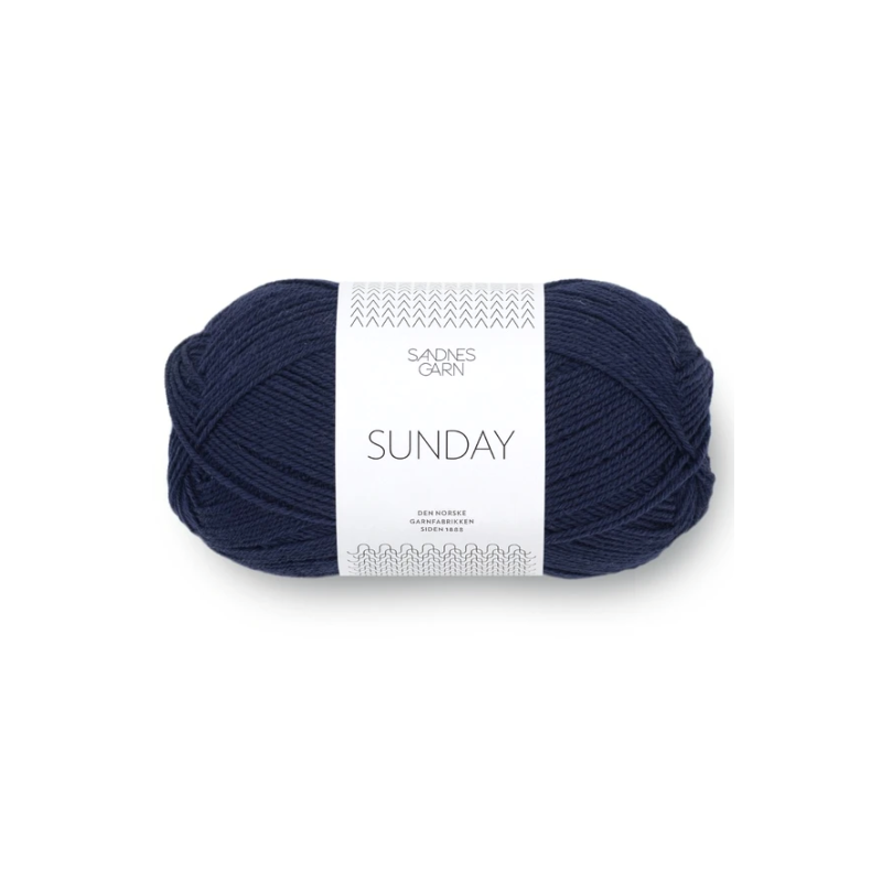 Sandnes Garn Sunday -  5882 Navy Blue