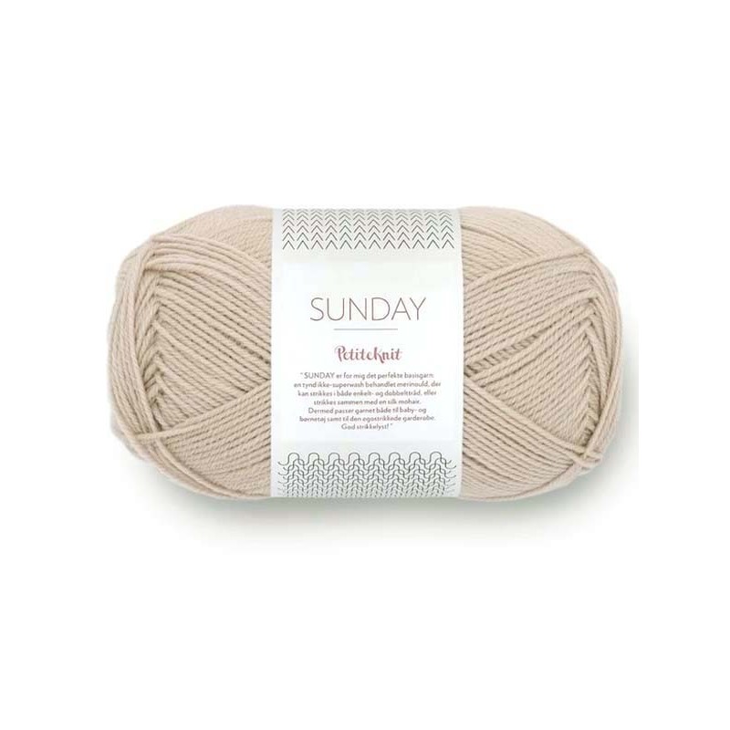 Sandnes Garn Sunday 3821 Cardamomo Petite Knit