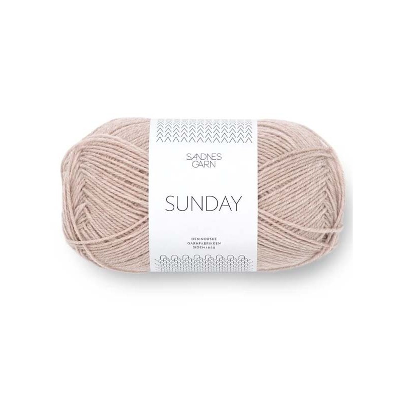 Sandnes Garn Sunday - 2650 Heathered Beige