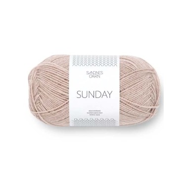 Sandnes Garn Sunday - 2650 Heathered Beige