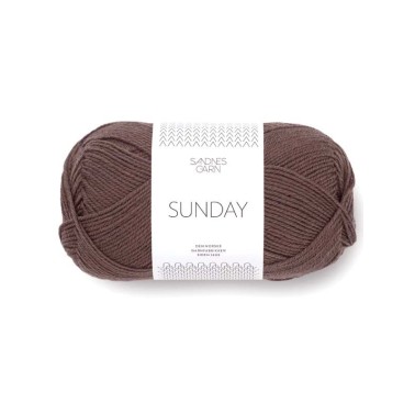 Sandnes Garn Sunday -3880 Chocolate