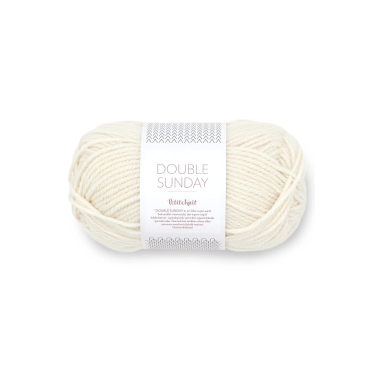 Sandnes Garn Double Sunday 1012 Cream Petite Knit