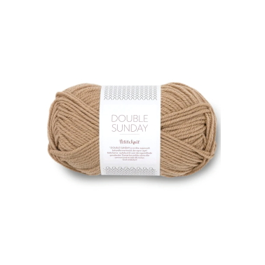 Double Sunday 2542 Camel Petite Knit