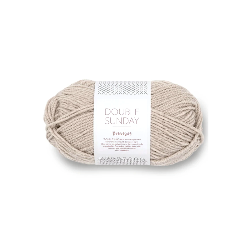 Sandnes Garn Double Sunday - 3821 Cardamomo Petite Knit