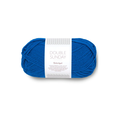 Sandnes Garn Double Sunday - 6046 Jolly Blue Petite Knit