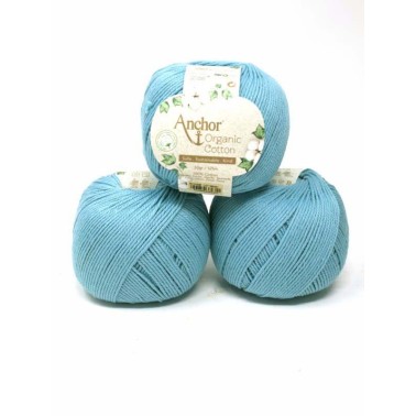 Anchor Organic Cotton - Blue Sky 01038