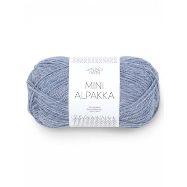 Sandnes Garn Mini Alpakka - 6221 Light Heathered Blue
