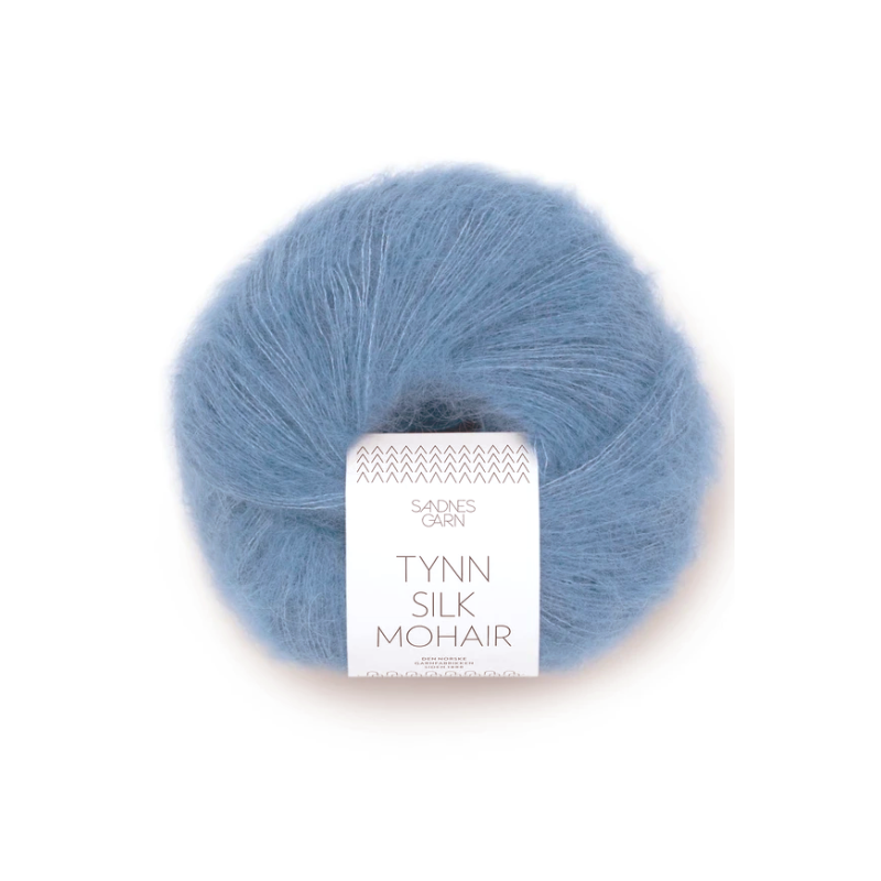 Sandnes Garn Tynn Silk Mohair - 6042 Dark Sky Blue