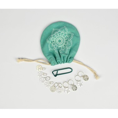Knit Pro - Marcapuntos variados de Mindful Collection *Chakra