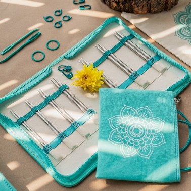 Knit Pro The Mindful Collection - Set Believe - Agujas Intercambiables metal 5" 12 cms