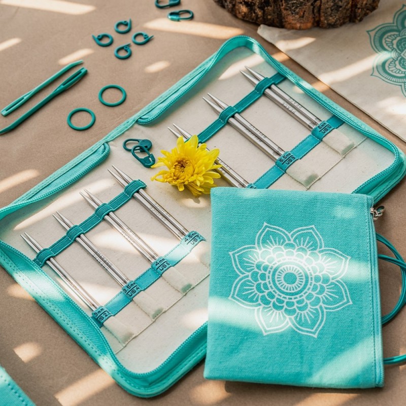 Knit Pro The Mindful Collection - Set Believe - Agujas Intercambiables metal 5" 12 cms