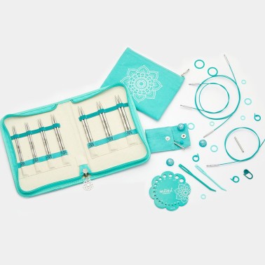 Knit Pro The Mindful Collection - Set Believe - Agujas Intercambiables metal 5" 12 cms