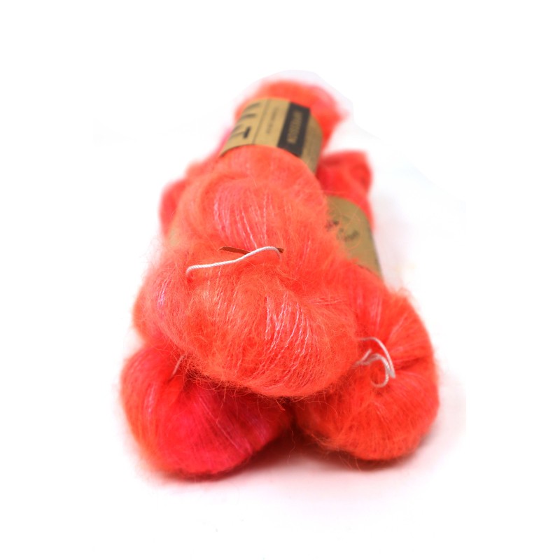 Madelinetosh Impression Mohair -  Neon Peach