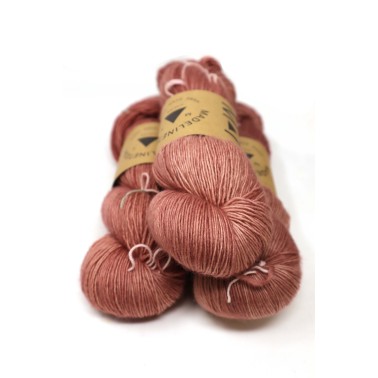 Tosh Merino Light  - Pink Mist Smoke Tea