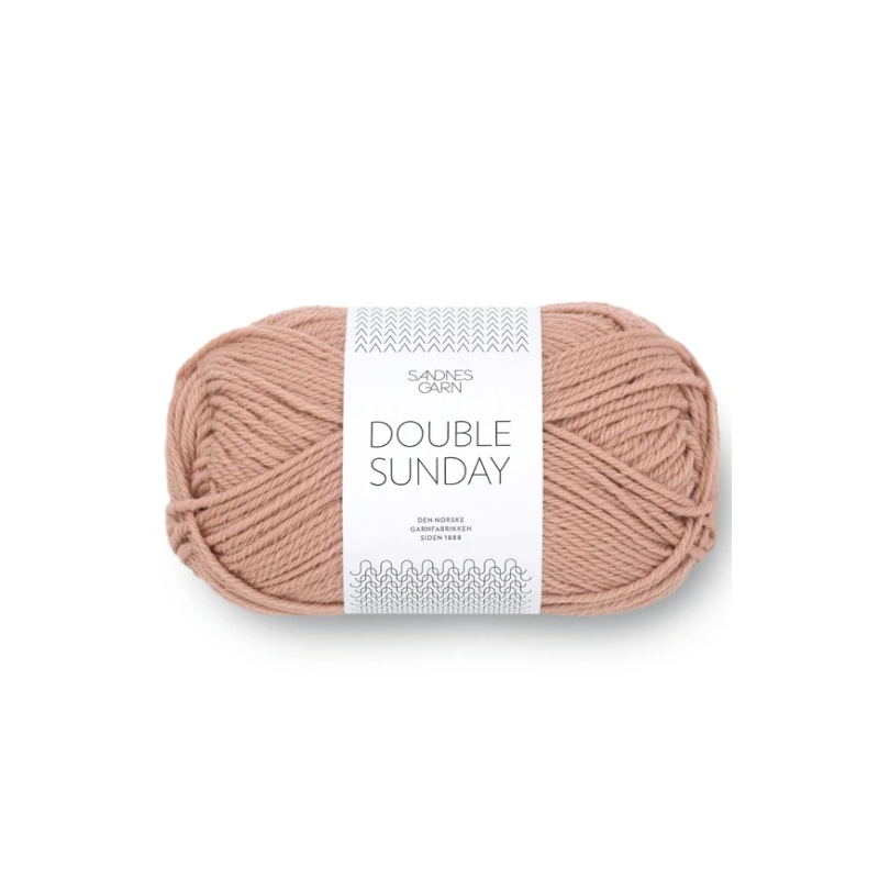 Sandnes Garn Double Sunday 3532 Pinky Beige Discontinued