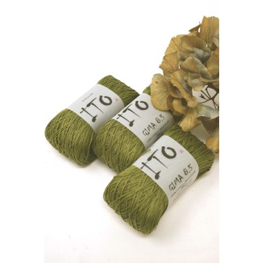 Ito Yarns Gima 8.5 - Cam Green 406