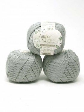 Anchor Organic Cotton - Stormy Cloud 398