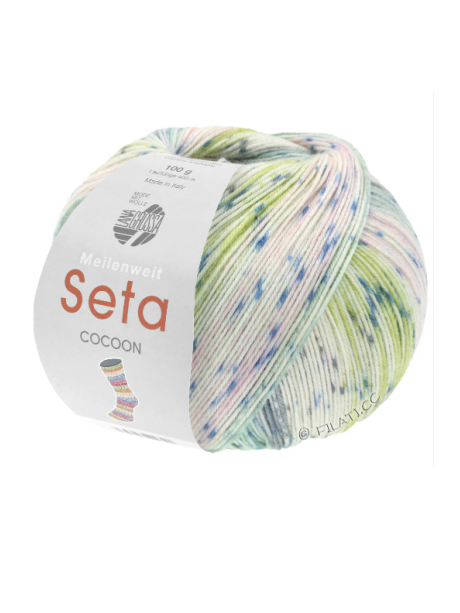 Lana Grossa Seta Cocoon Sock Meilenweit - 3358