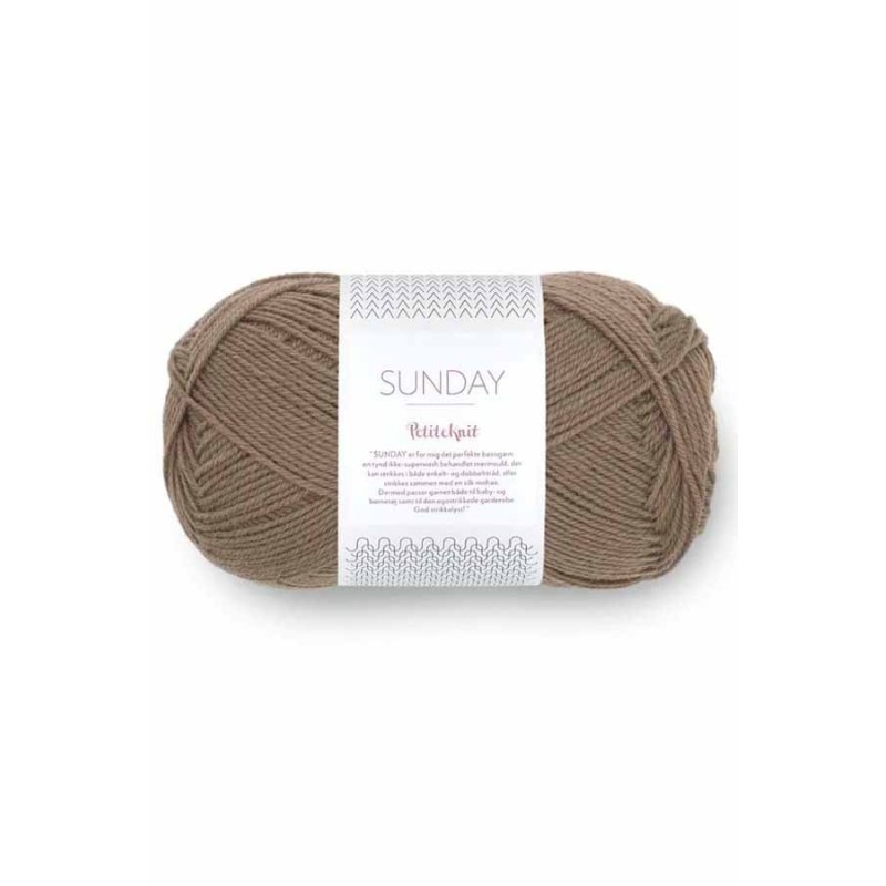 Sandnes Garn Sunday -  3071 Vison Petite Knit