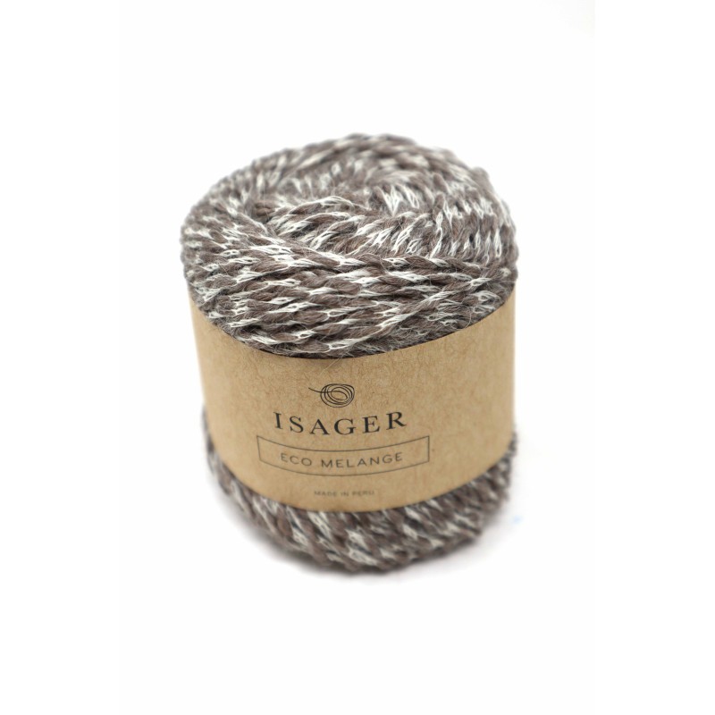 Eco Melange - 6M White and Light Brown