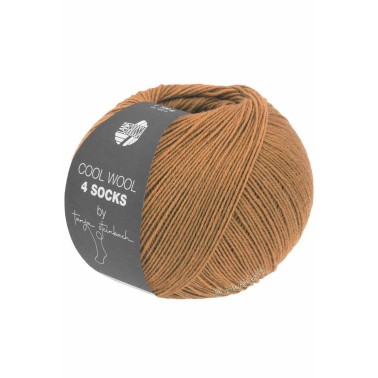 Cool Wool 4 Socks - 7712 Toffee