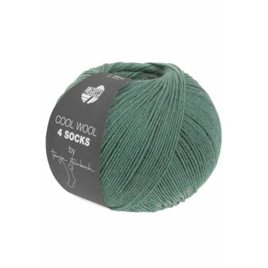 Cool Wool 4 Socks - 7702 Grey Green
