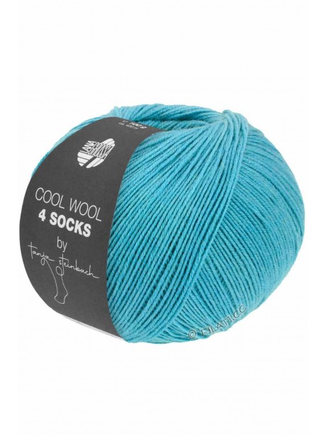 Cool Wool 4 Socks - 7703 Turquoise