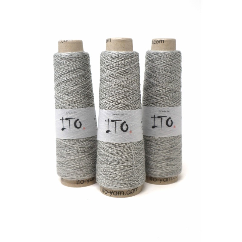 Ito Yarns Shio - 443 Snow Gray