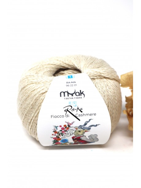 mYak - Ra-Ku Fiocco Di Tibetan Cashmere Lace - Ra - ma