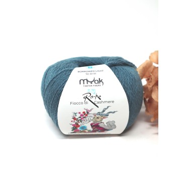 mYak - Ra-Ku Fiocco Di Tibetan Cashmere Lace - Borrowed Light